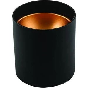 Foça Sıva Üstü Armatür Boş Kasa Siyah Gold GU10 Duy CT-5421 (Ampul Hariç)