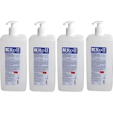 Roll  Solüsyon El ve Cilt Dezenfektanı 1000 ml ( 4 Adet