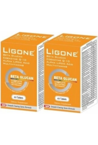 Ligone Beta Glucan Probiotic Multivitamin 60 Tablet 2 Adet