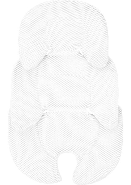 Bebek Gezginci Yastık Nefes Araba Koltuğu Ekleme Buggy Pushchair Pram Beyaz Için (Yurt Dışından)