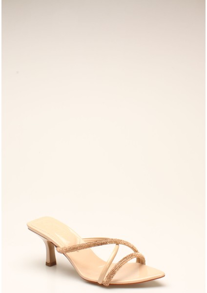 Ten Rugan Taşlı Kadın Terlik modelleri