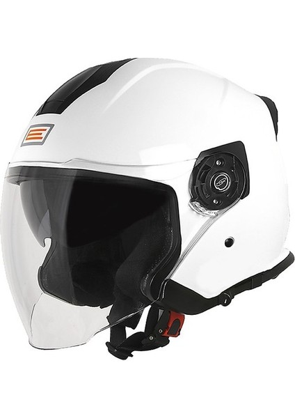 Palio 2.0 Solid Beyaz Yarım Kask