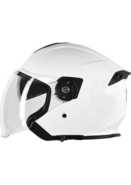 Palio 2.0 Solid Beyaz Yarım Kask fiyatları