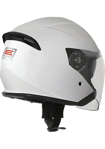 Palio 2.0 Solid Beyaz Yarım Kask modelleri