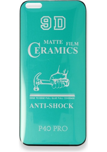 Huawei P30 Pro Uyumlu Mat Seramik Edge Ekran Koruyucu fiyatları