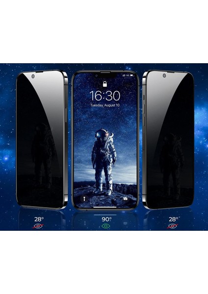 Apple Iphone 13 Pro Max Uyumlu Tam Kaplayan Gizlilik Privacy Görünmez Hayalet Ekran Koruyucu