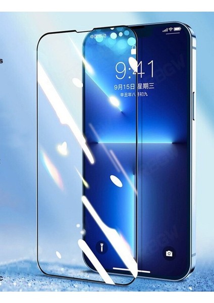 Apple Iphone 13 Pro Max Full Premium Tam Kaplayan Kırılmaz Cam Ekran Koruyucu Film