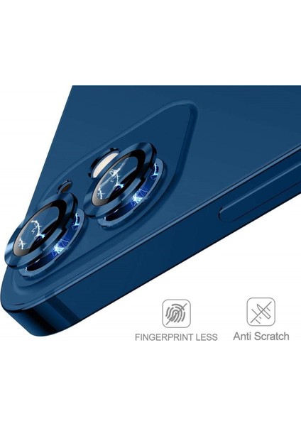 Iphone 12 Metal Çerçeveli Kamera (Lacivert) Koruma Lensi modelleri
