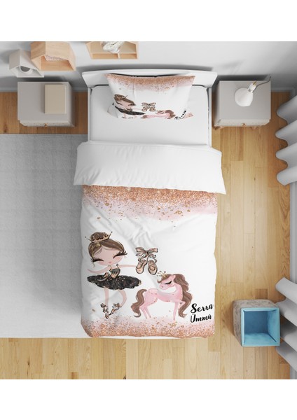 Dekoratif Çocuk Yatak Örtüsü Modeli