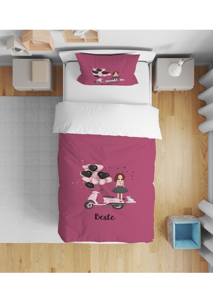Dekoratif Çocuk Yatak Örtüsü Modeli