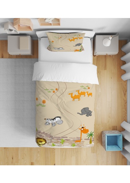 Dekoratif Çocuk Yatak Örtüsü Modeli