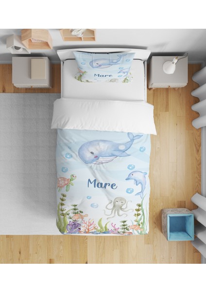 Dekoratif Çocuk Yatak Örtüsü Modeli