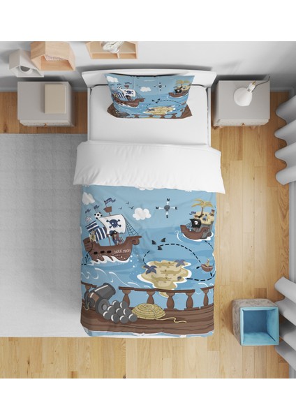 Dekoratif Çocuk Yatak Örtüsü Modeli