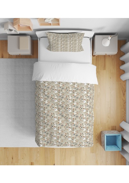 Dekoratif Çocuk Yatak Örtüsü Modeli