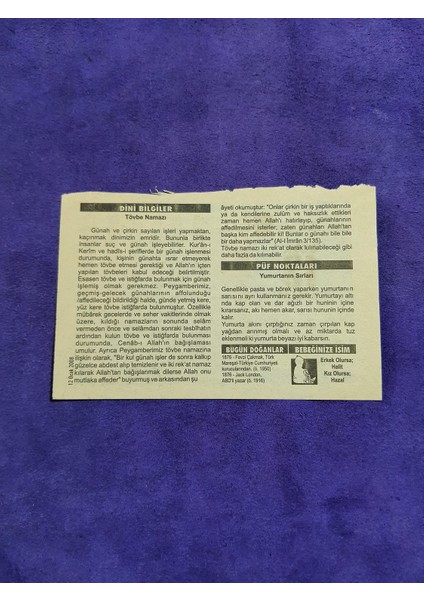 12 Ocak 2008 Takvim Yaprağı - Nostaljik Koleksiyonluk Takvim Yaprağı A fiyatları