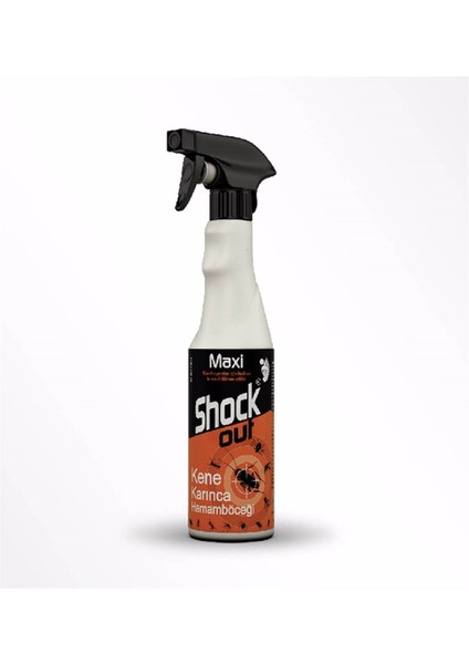 Shock Out Maxi Kene Karınca Hamam Böceği Haşere İlaç 450 ml