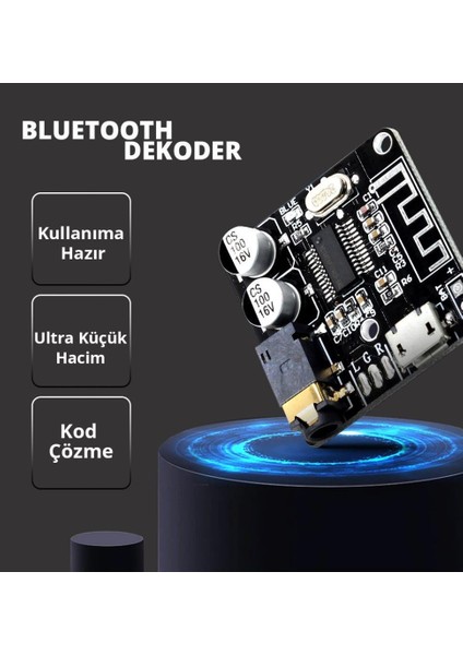 Oto Teyp Aux-Bluetooth Kiti