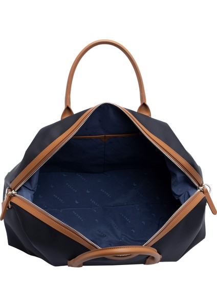 Lacivert Vegan Unisex Seyahat Çanta 21330S8N