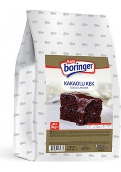 Kent Boringer Kakaolu Kek Karışımı 3 kg