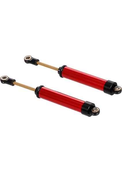 2x Rc Araba Şokları Emici Damper 1 / 10TH Rc Paletli Araba Eksenel SCX10 90046 Rc Araba Yükseltme Parçaları - Kırmızı (Yurt Dışından)