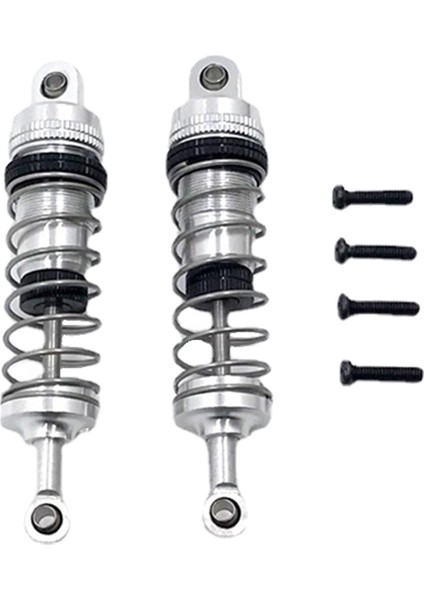 2 Adet Rc Araba Şok Damper Rc Araba Için 1:12 124018 124019 Rc Paletli Araba Aksesuar Parçaları - Gümüş (Yurt Dışından) fiyatları