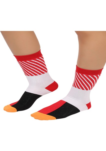 Mono Socks Unisex Renkli Tuna Maki Set A 3'lü Sushi Çorap