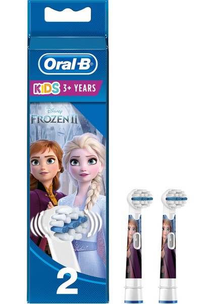 Frozen Çocuklar İçin 2'li Diş Fırçası Yedek Başlığı EB10