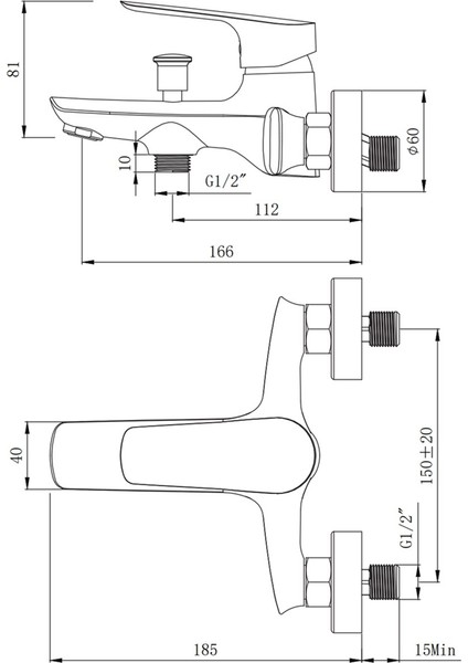 Tandem Banyo Bataryası