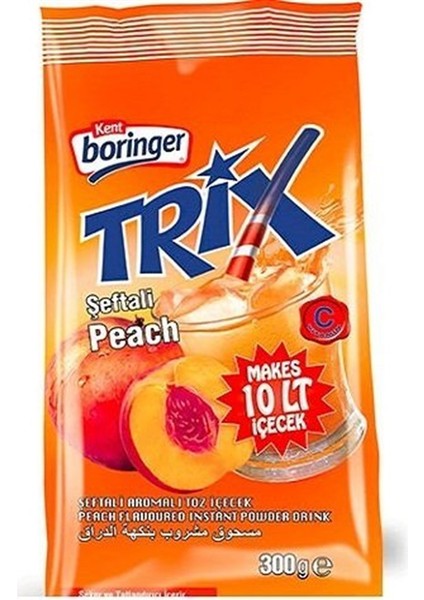 Trix Şeftali Aromalı Toz İçecek 300 gr x 12