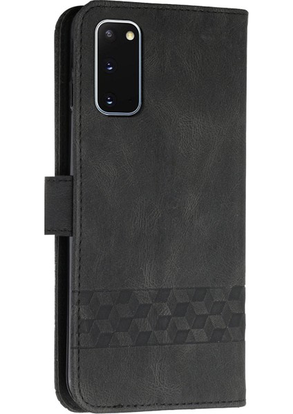 Samsung Galaxy S20 Fe Için Kübik Cilt Davayı Siyah (Yurt Dışından)