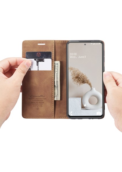 Samsung Galaxy S20 Fe Casemes Için 013 Çok Fonksiyonlu Durumda Kahverengi (Yurt Dışından) fırsatları
