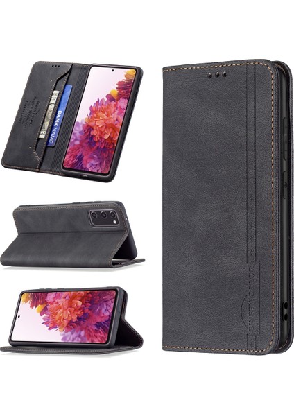Samsung Galaxy S20 Fe Için Manyetik Rfıd Kılıf Siyah (Yurt Dışından) modelleri