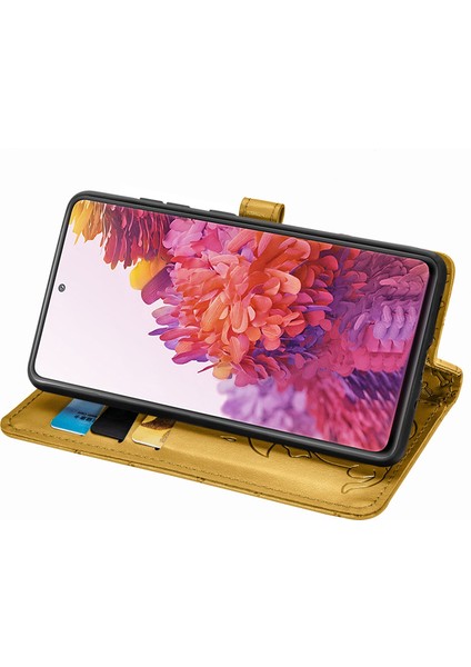 Galaxy S20 Fe / S20 Lite Sevimli Kedi ve Köpek Kabartmalı Kılıf Sarı (Yurt Dışından) indirimleri