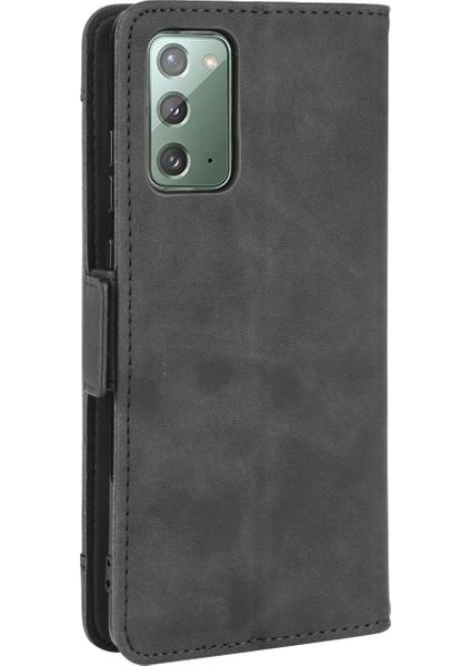 Samsung Galaxy S20 Fe 4g / 5g Deri Kılıf Için Siyah (Yurt Dışından)