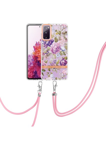 Samsung Galaxy S20 Fe 5g / 4g Için Çiçekler Serisi Tpu Kılıfı Mor(Yurt Dışından) fiyatları