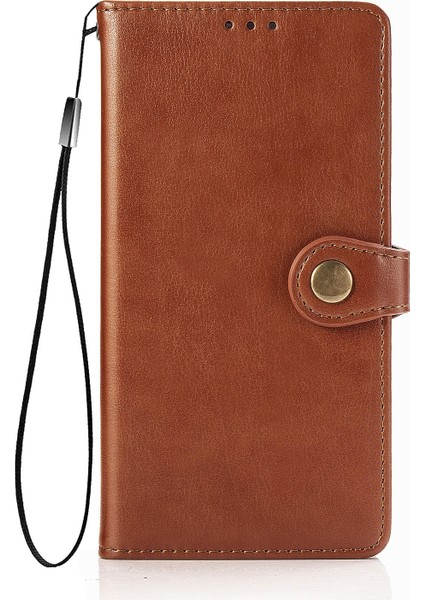 Galaxy S20 Fe (4g / 5g) / S20 Lite Retro Katı Renkli Kılıfı Kahverengi (Yurt Dışından)