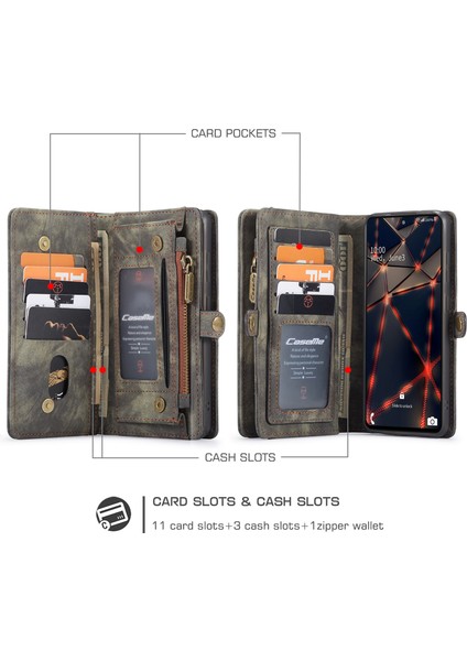 Samsung Galaxy S20 Fe Caseme 008 Çok Fonksiyonlu Durumda Siyah (Yurt Dışından) fırsatları