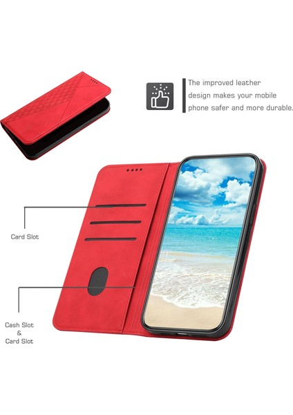 Cilt Samsung Galaxy S20 Fe Için Manyetik Durum Hissediyorum Kırmızı (Yurt Dışından) modelleri