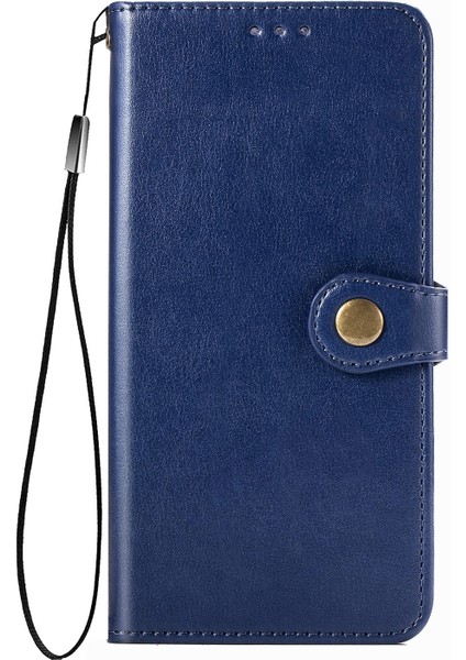 Galaxy S20 Fe (4g / 5g) / S20 Lite Retro Katı Renkli Kılıfı Mavi (Yurt Dışından)