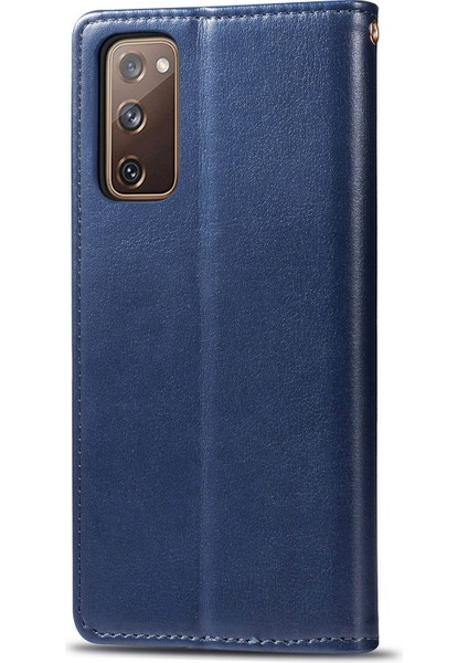 Galaxy S20 Fe (4g / 5g) / S20 Lite Retro Katı Renkli Kılıfı Mavi (Yurt Dışından) modelleri