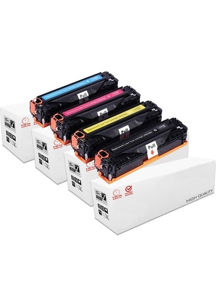 Hp Laserjet Pro Mfp M281FW Cmyk Muadil Toner Seti 203X|CF540A