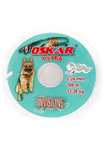 Oscar Hayalet Misina 100M Fluorocarbon Coated - 0.18MM