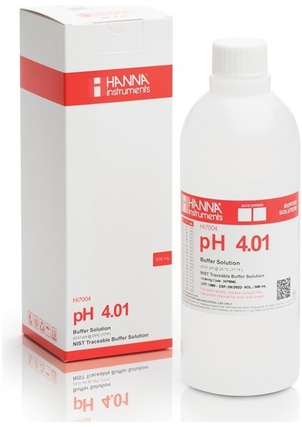 HI7004L Ph4 Kalibrasyon Solüsyon Çözeltisi 500ML