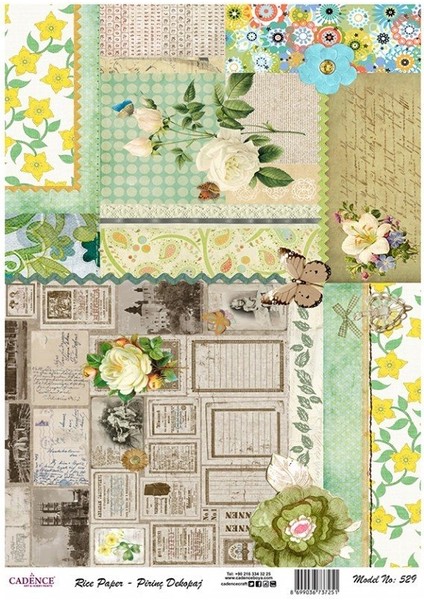 Cadence Pirinç Dekopaj - Model 529