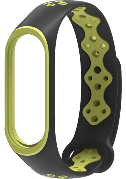 Xiaomi Mi Band 3/4 Kayış Koyu Yeşil (Yurt Dışından)