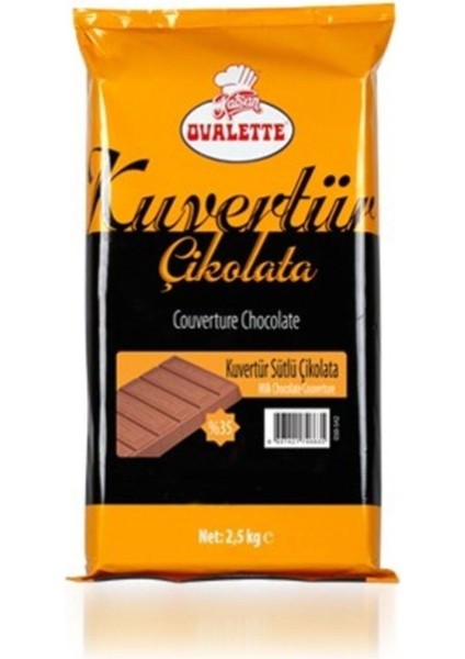 Sütlü Kuvertur 2.5 kg