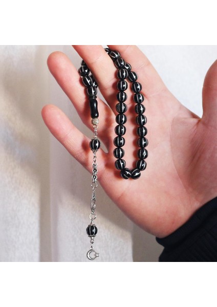 Sekizli Karpuz Dilim Işlemeli Gürcistan Oltusu Tesbih modelleri