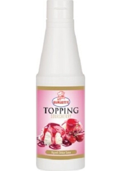 Topping Vişne Aromalı Dekor Sos 1 kg