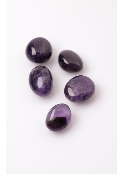 Ametist Doğal Taş Tamburlanmış Parça - Tımbıl fiyatları