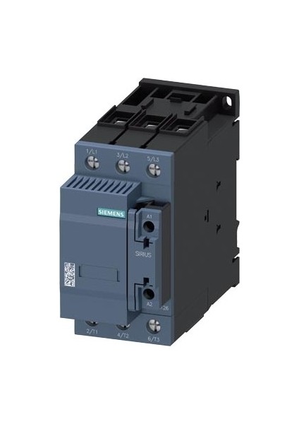 Sıemens Kondansatör Kontaktörü, 17..50KVAR, 1no+1nc, Boy S2